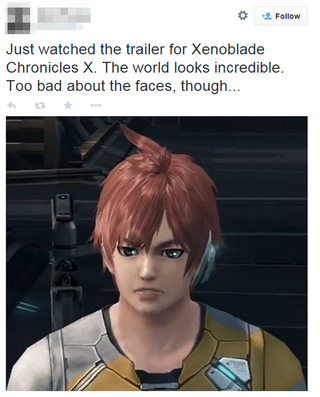 Illustration for article titled Xenoblade Chronicles X's Stupid-Looking Characters Are A-Okay